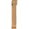 Ekena Millwork Traditional Traditional Smooth Bracket w/ Offset Brace, Western Red Cedar, 7 1/2"W x 38"D x 44"H BKT0806X38X44TRA01SWR - alternate 4